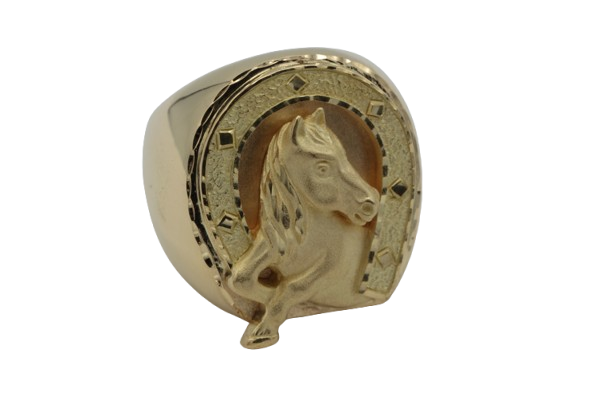«GASOL» anillo caballo oro 18K - Imagen 3