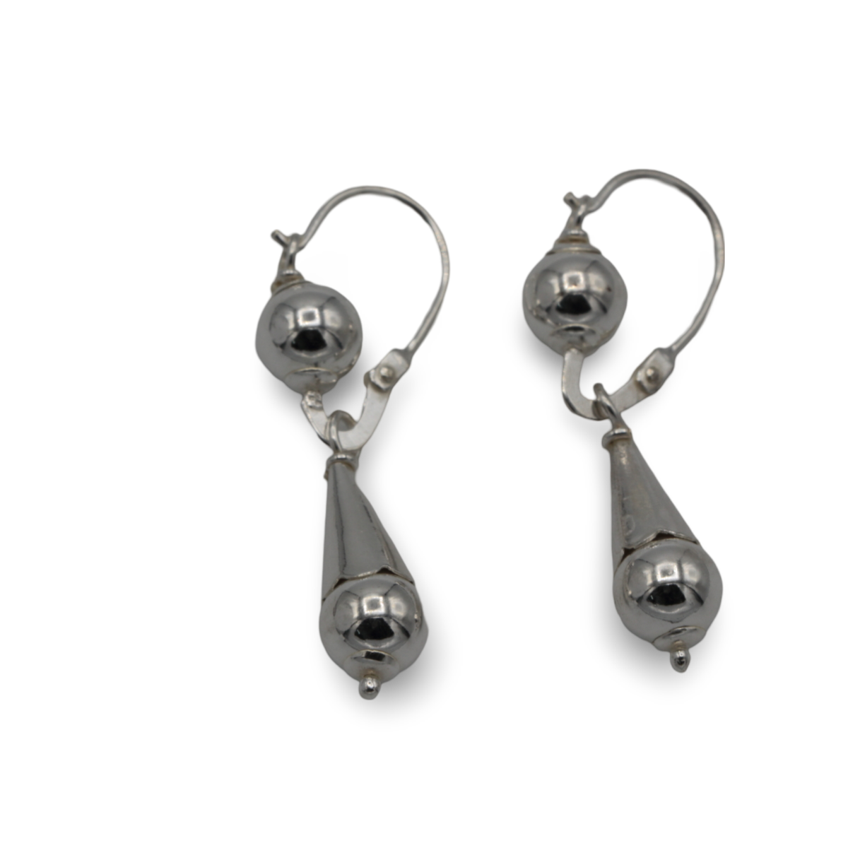 «CICER» pendientes plata