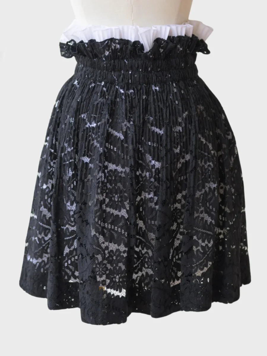 N°21 mini falda encaje Talla IT40 (S) Nuevo - Imagen 4