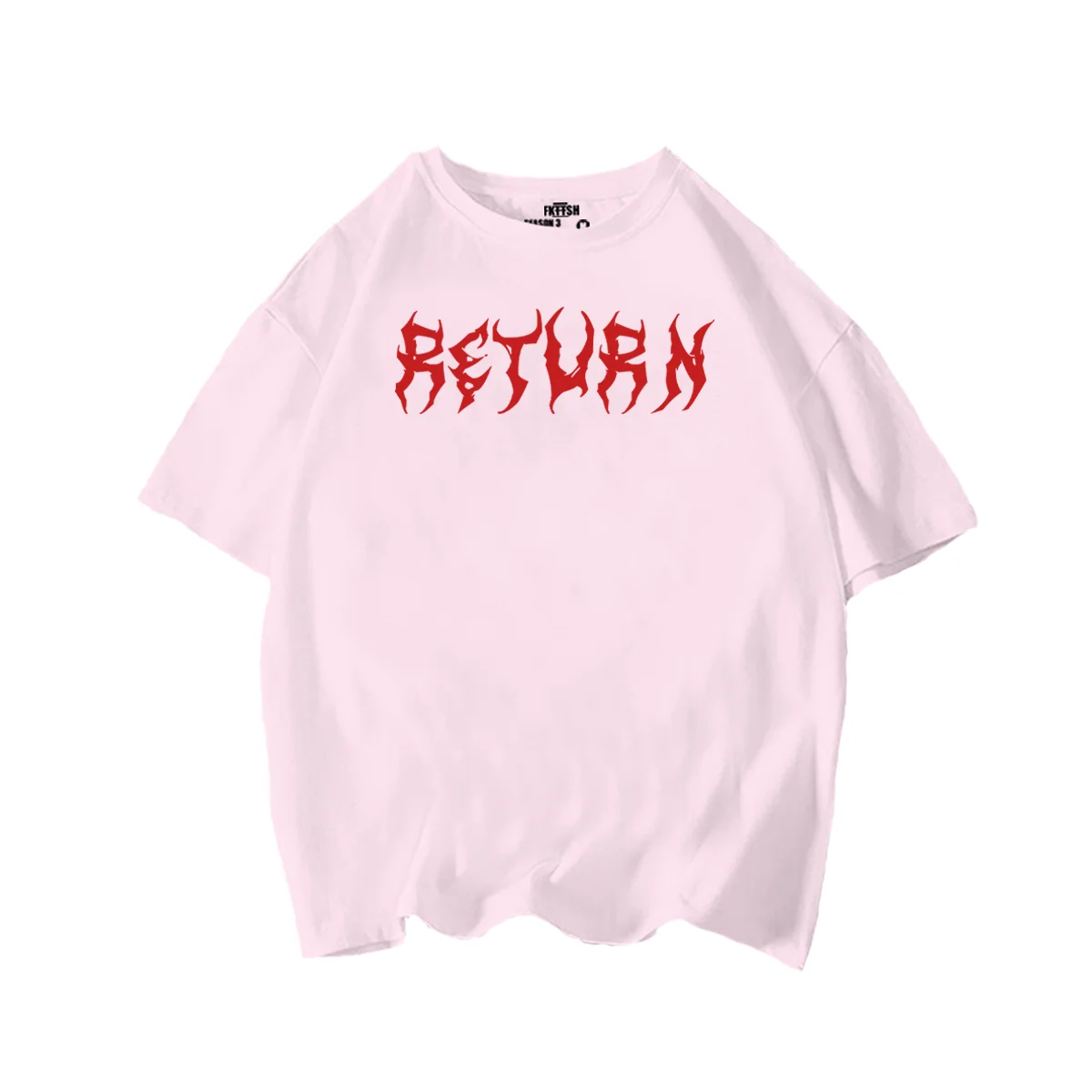 Playera Classic Oversize New Waifu Return - Imagen 8
