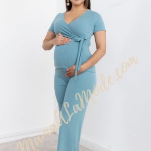Conjunto de Maternidad y Lactancia Ylenia – Polo más Pantalón