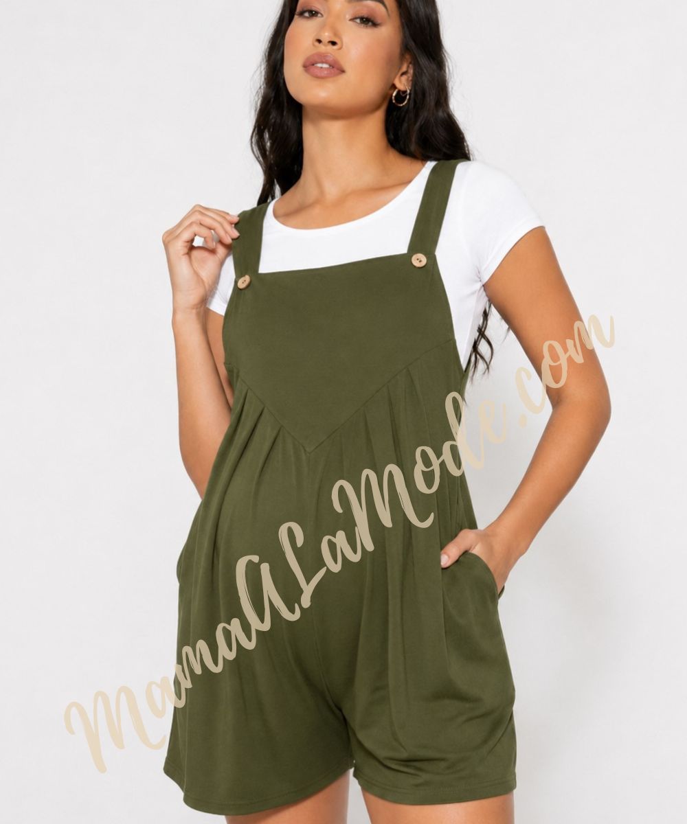 Overol Shorts Materno Cloe - Imagen 2