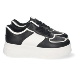 Zapatillas deportivas plataforma negras