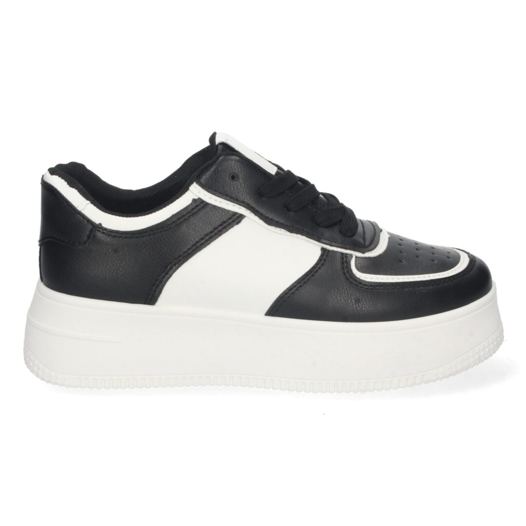 Zapatillas deportivas plataforma negras - Imagen 3