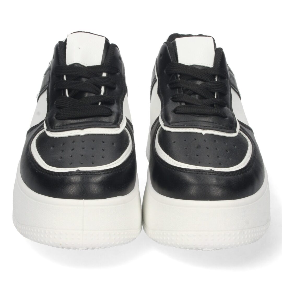 Zapatillas deportivas plataforma negras - Imagen 4