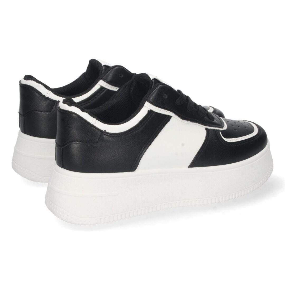 Zapatillas deportivas plataforma negras - Imagen 5