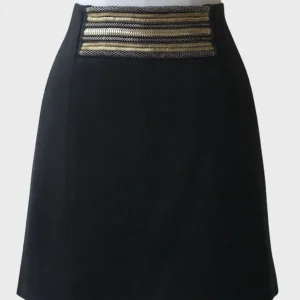 Pierre Balmain mini falda con detalle en cintura Talla FR40 (L)