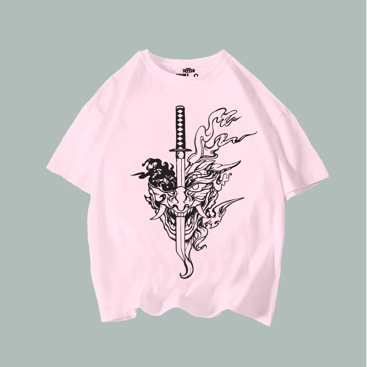 Playera Classic Mascara Katana - Imagen 5