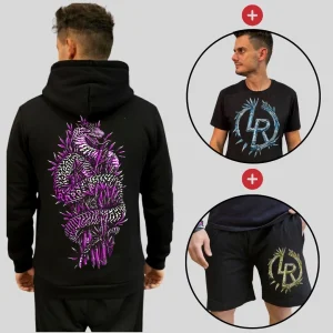 Pack Full Anaconda - Camiseta, Pantalón corto y Sudadera Anaconda