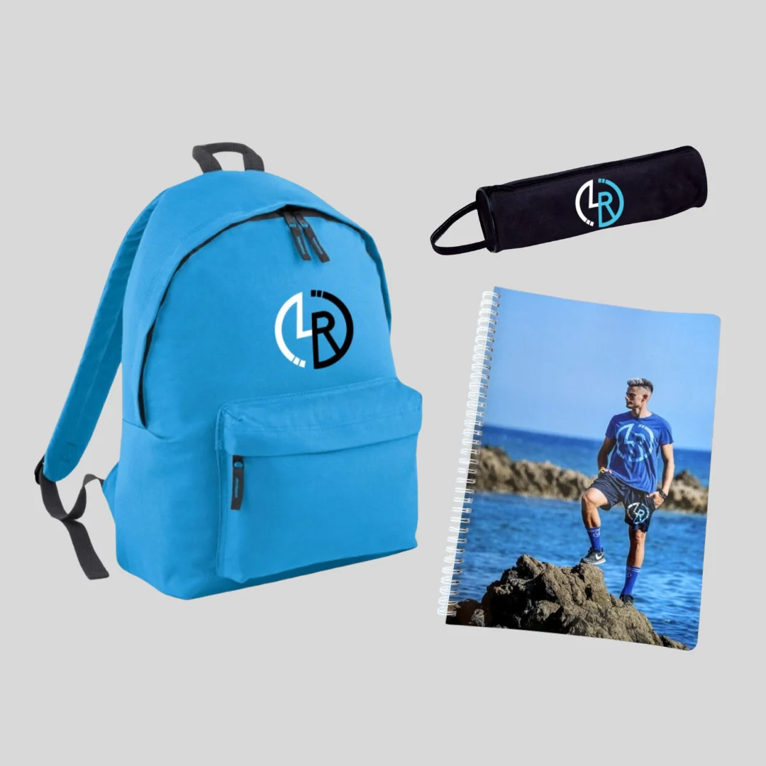 Pack Cole Extremo - Mochila, Estuche y Libreta LR
