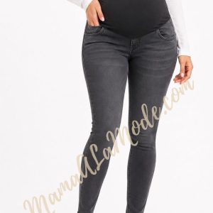 Pantalón Materno Jean Greysi Negro