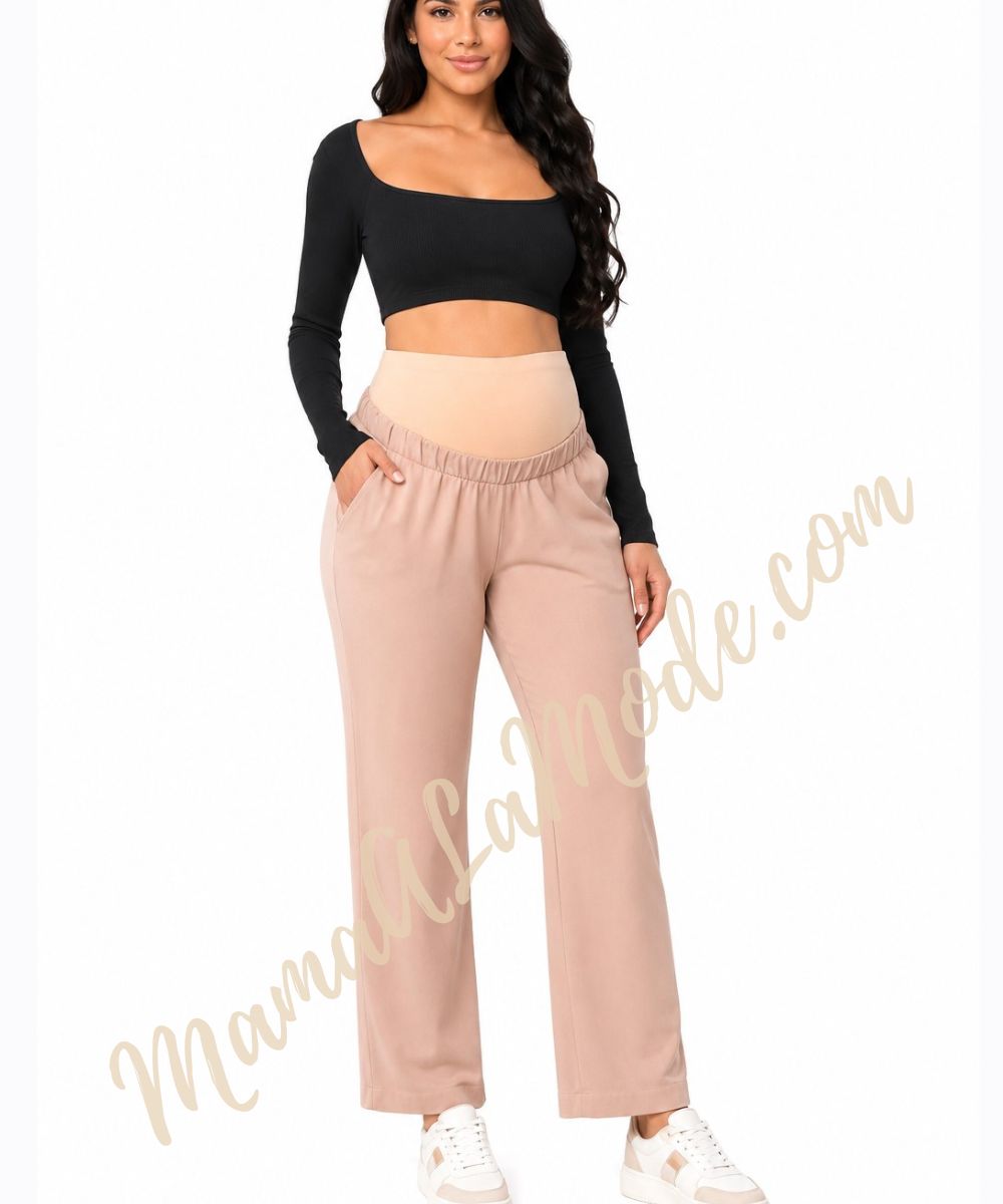 Pantalón Materno Palazo Sibila - Imagen 3
