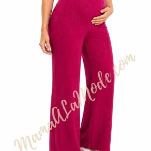 Pantalón Palazo Casual de Maternidad Bianka