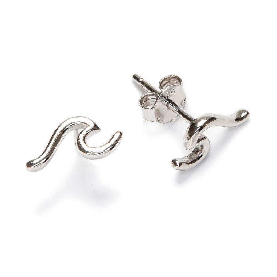 Pendientes PLata Ola - Imagen 2