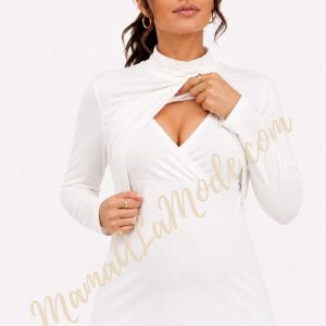Polo Materno Lactancia Leonor en Algodón