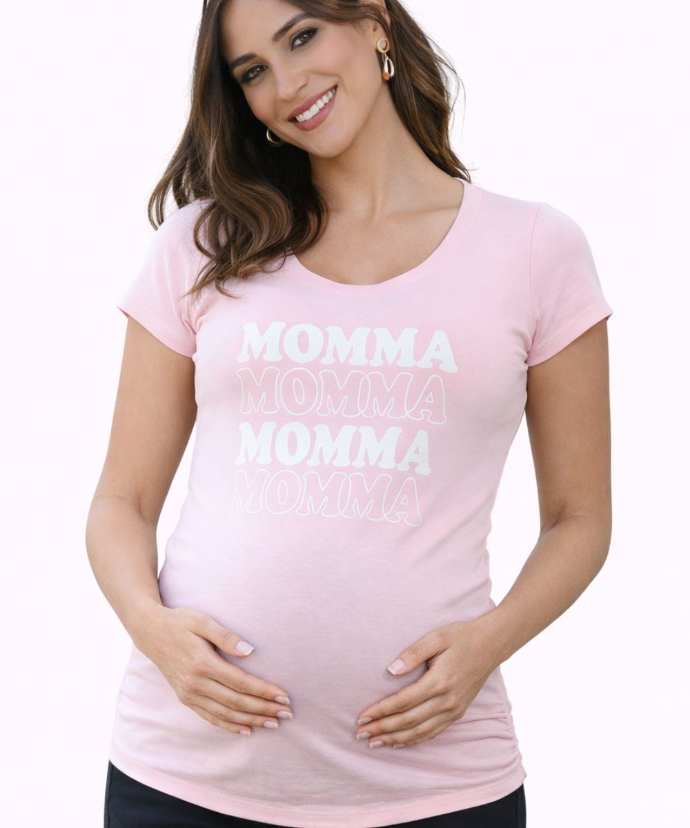 Polo Materno Frases Divertidas T/L – Comodidad y estilo para futuras mamás - Imagen 3