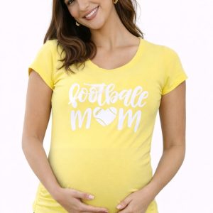Polo Materno Frases Divertidas T/L – Comodidad y estilo para futuras mamás