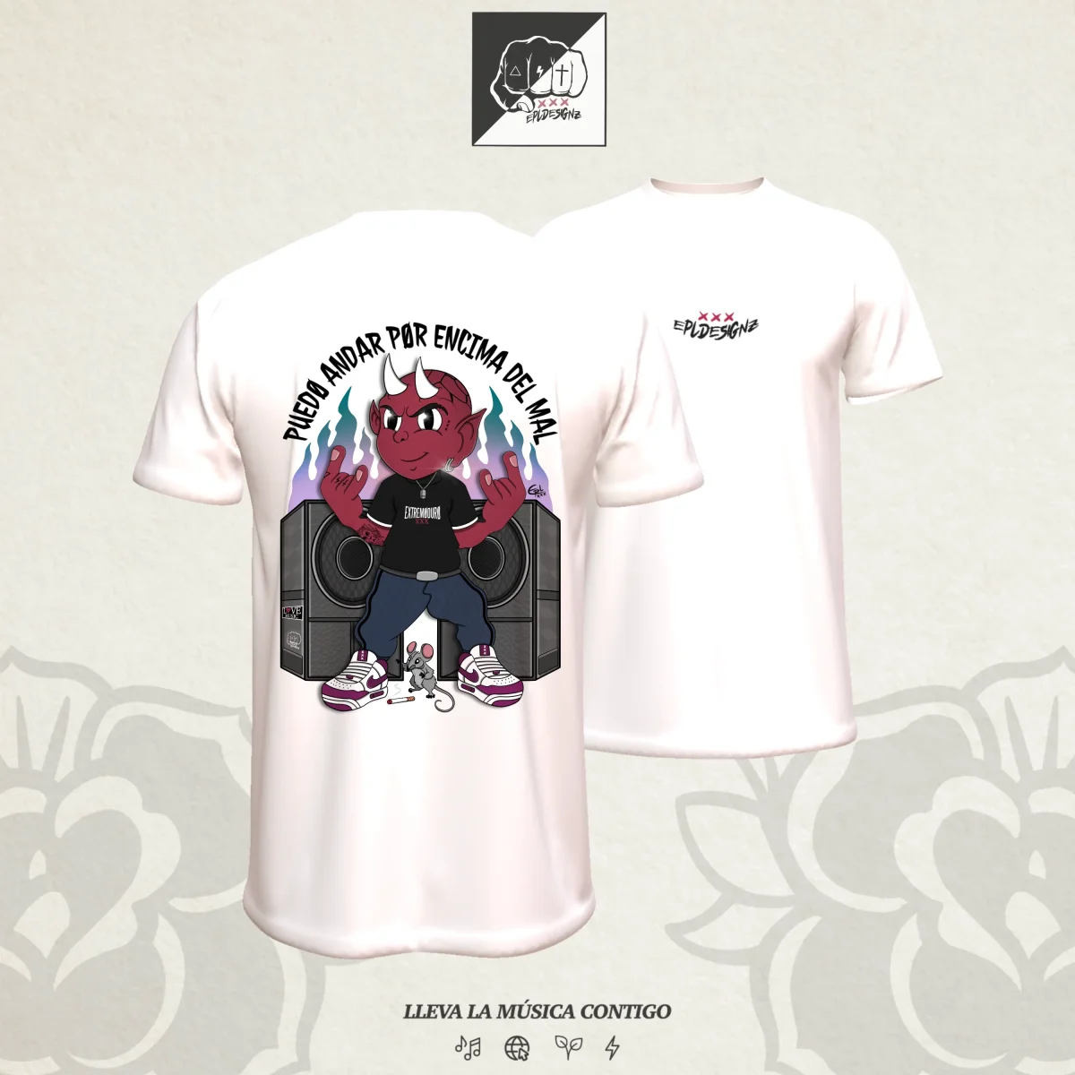Camiseta EPL "PorEncimaDelMal" - Imagen 2