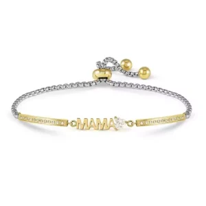 Pulsera Nomination Acero Mamá Circonitas