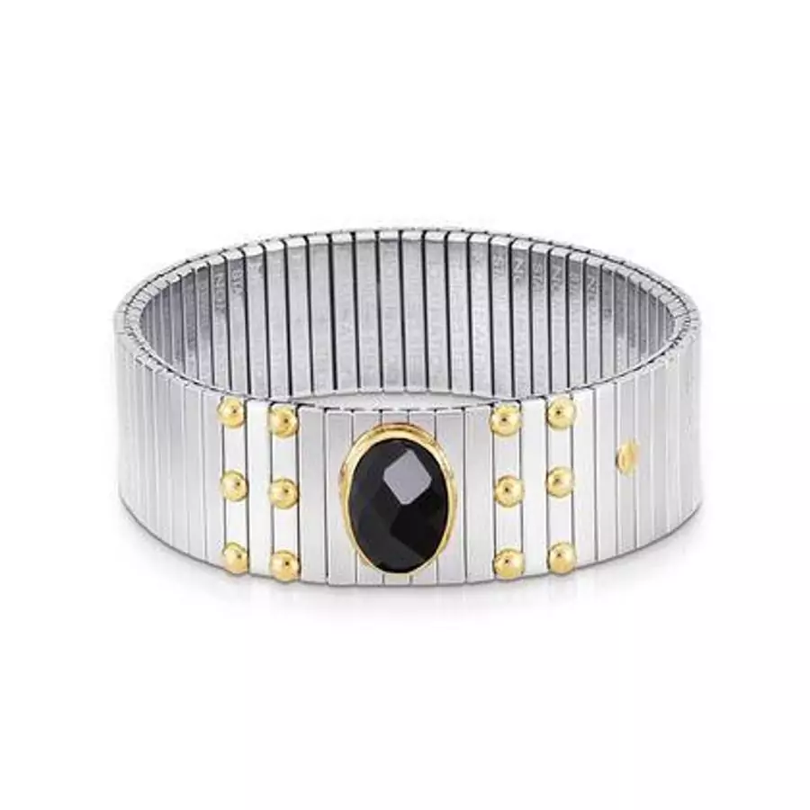 Pulsera Nomination Extension piedra negra - Imagen 2