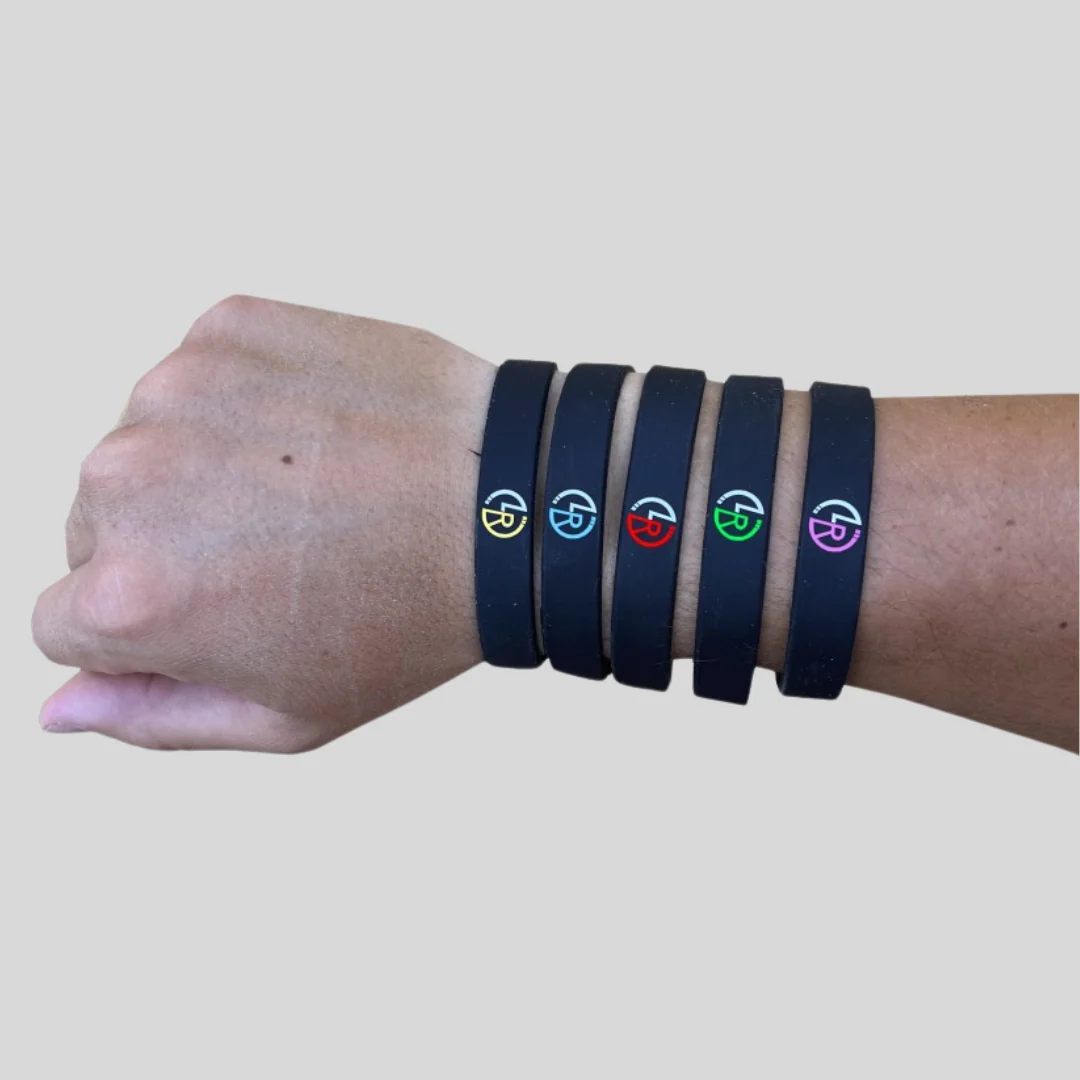 Pack 5 Pulseras Negras - LR - Imagen 4