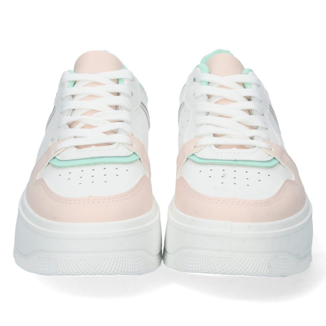 Zapatilla deportiva rosa plataforma voluminosa - Imagen 4