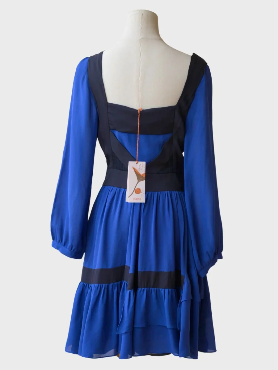 Raasta vestido azul negro Talla XS Nuevo - Imagen 3