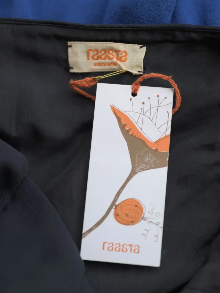 Raasta vestido azul negro Talla XS Nuevo - Imagen 7