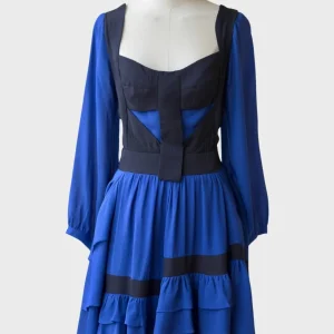 Raasta vestido azul negro Talla XS Nuevo