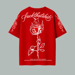 Playera Prime Rose And Fire
