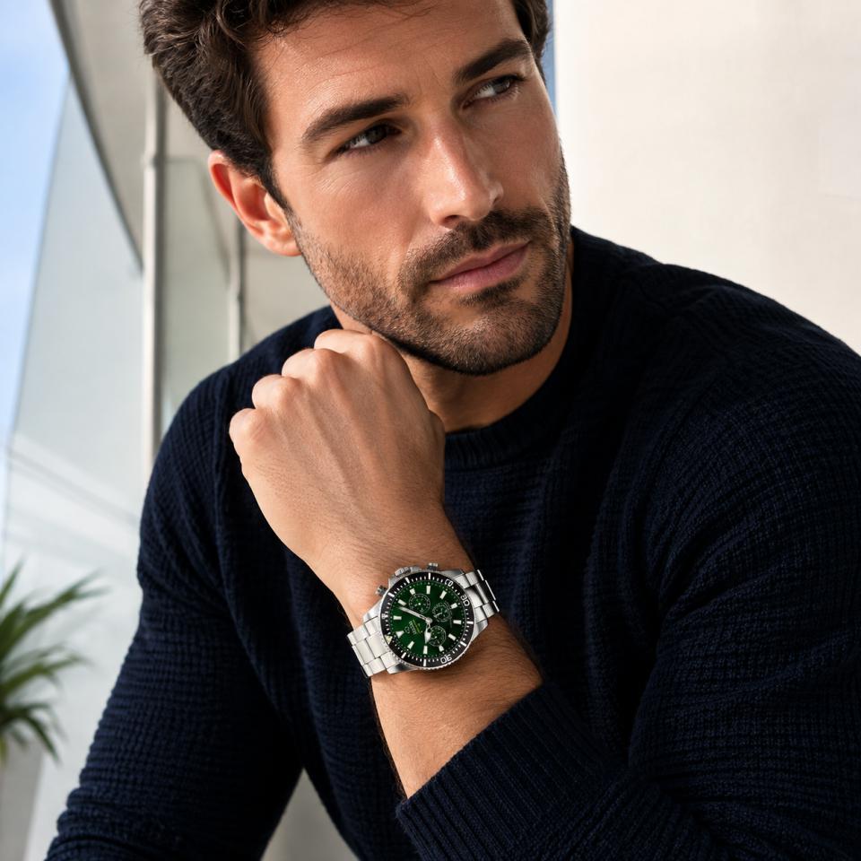 Reloj Jaguar J888/5 Hombre Híbrido Verde Negro - Imagen 3