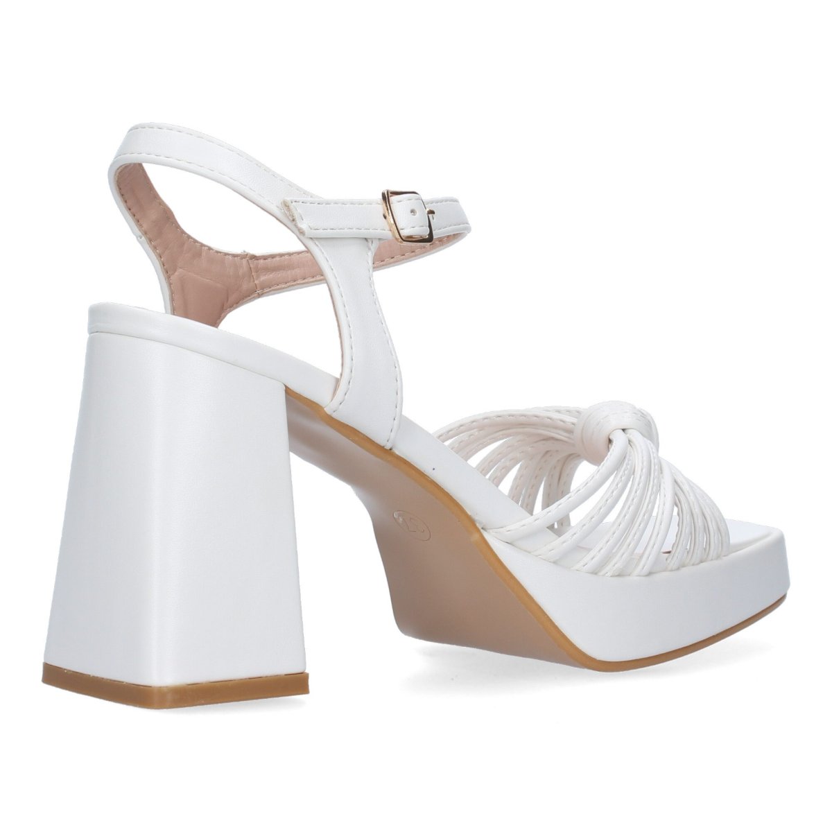 Sandalias Blancas de Plataforma para Mujer - Imagen 5