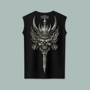 Playera Sin Manga Samurai Chrome