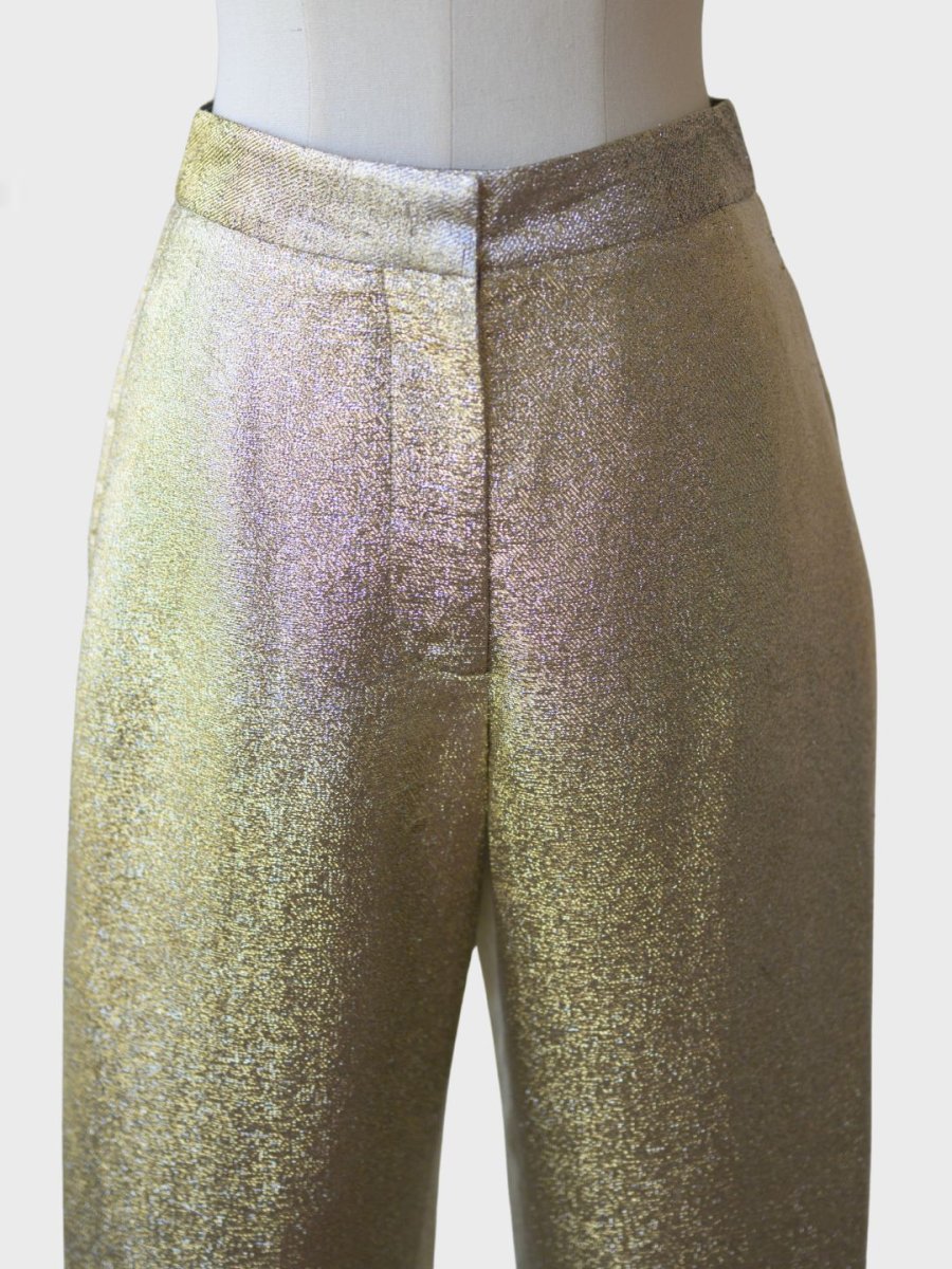 Stella McCartney pantalones dorados Talla 34 (XS) - Imagen 6