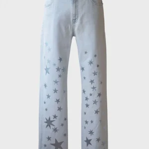 Stella McCartney pantalones vaqueros estrellas Talla 27 (S)