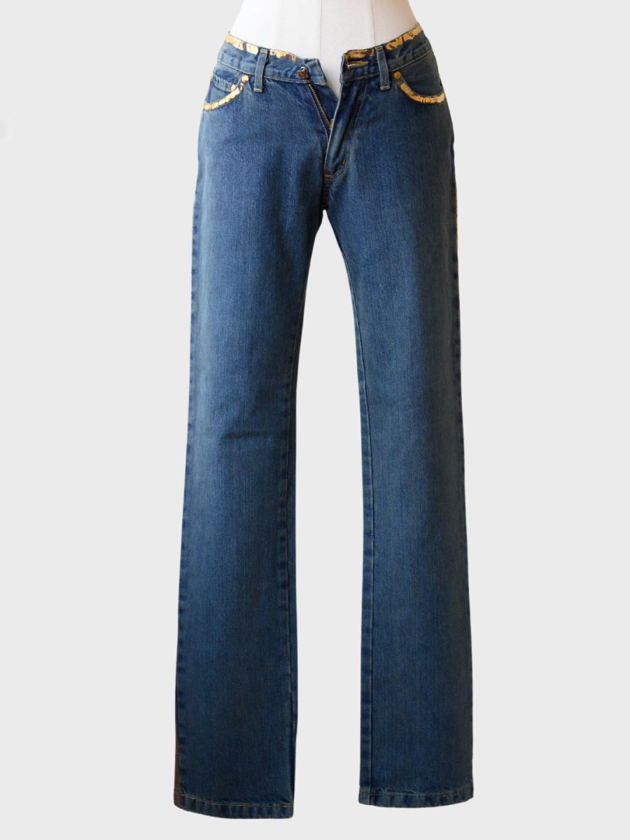 Swish Jeans Vintage vaqueros Talla 27 (S) Nuevo - Imagen 2