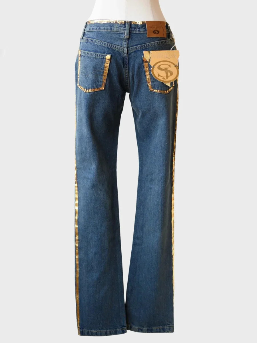 Swish Jeans Vintage vaqueros Talla 27 (S) Nuevo - Imagen 3