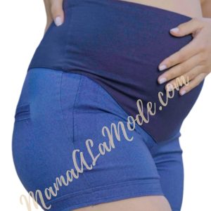 Shorts Materno Tory Acero