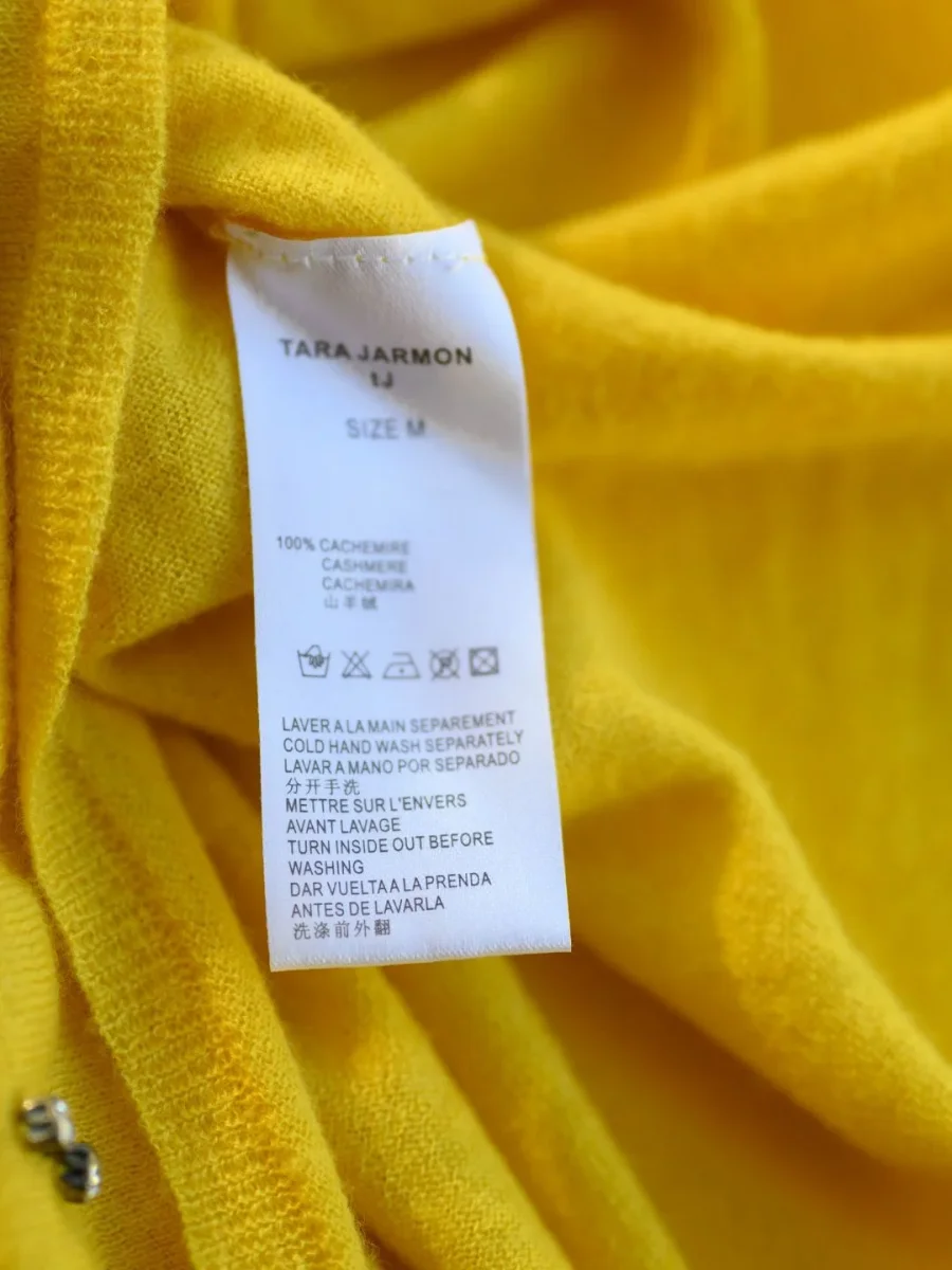 Tara Jarmon chaqueta de cachemira con pedrería Talla M - Imagen 8
