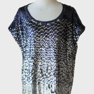 Tory Burch blusa de lentejuelas Talla M