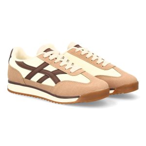 Zapatillas estilo retro kaki