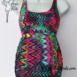 Traje de Baño Lea Zigzag