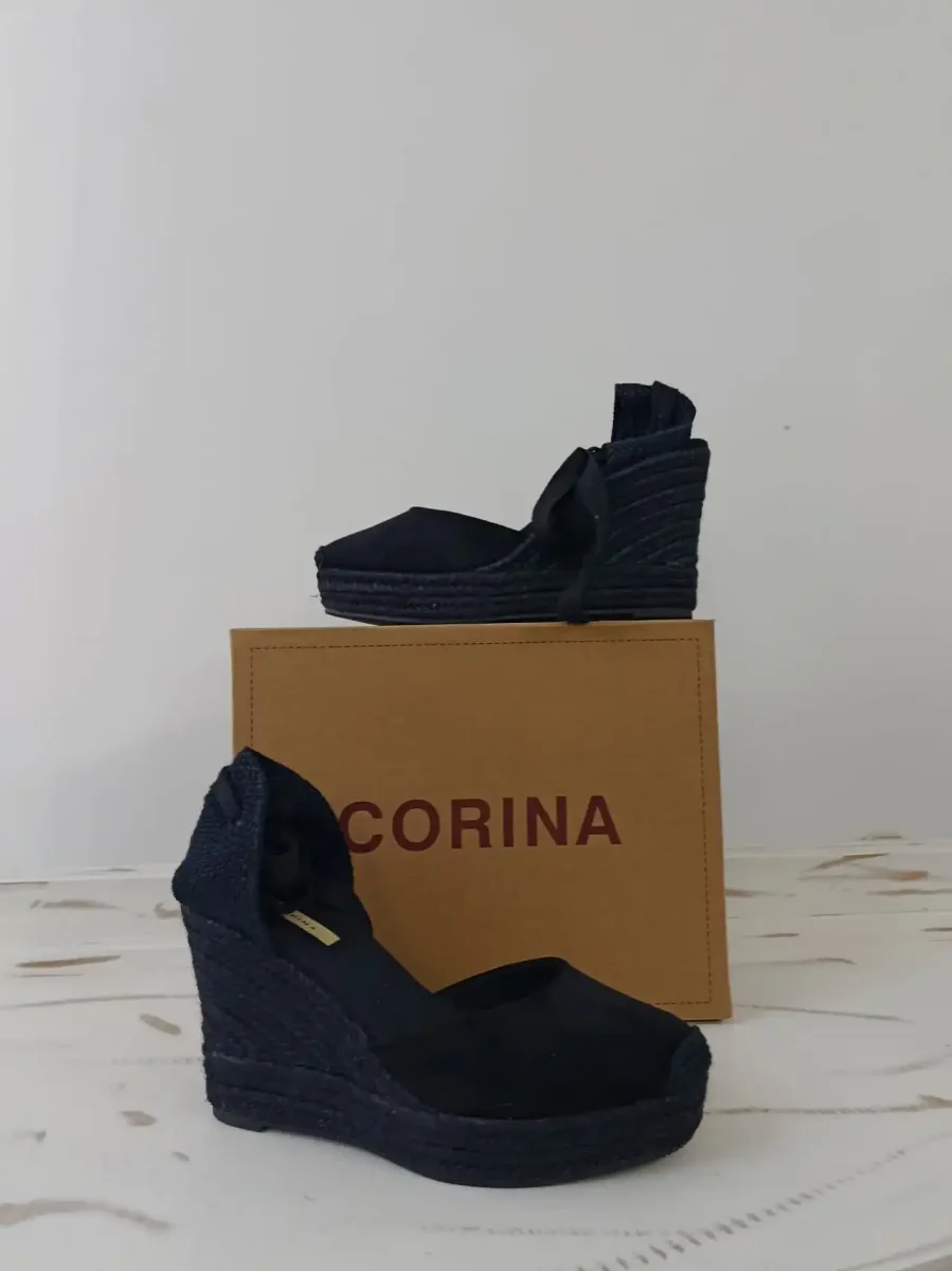 Alpargatas de cuña alta CORINA - Imagen 3