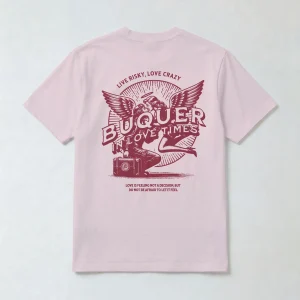 BUQUER LOVE PINK T-SHIRT