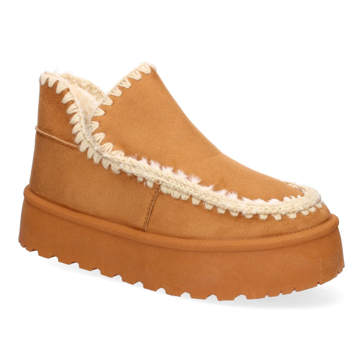 Botines bajos naranja cuero australianos - Imagen 4