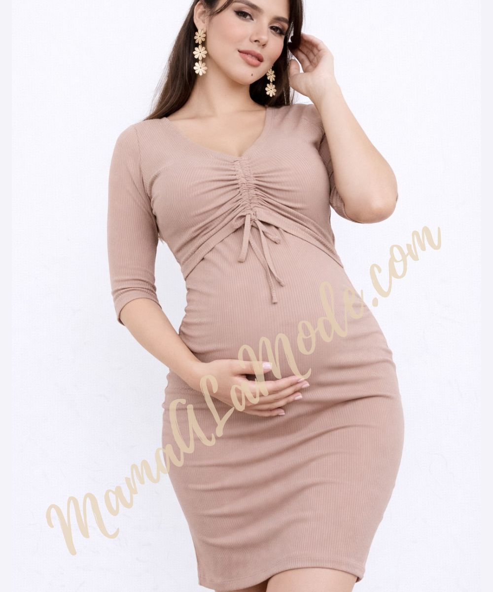 Vestido Maternidad y Lactancia Beatrice - Imagen 3