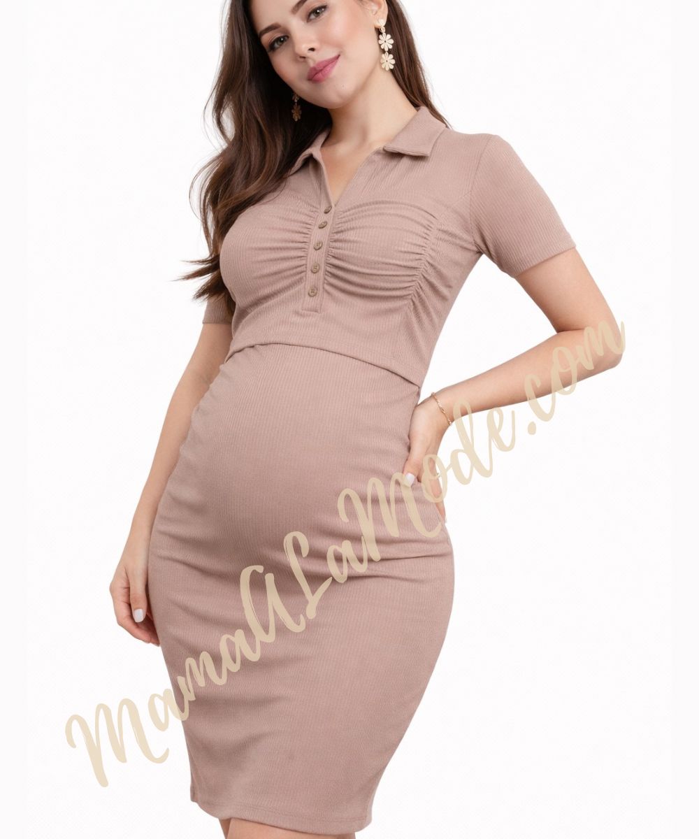 Vestido Maternidad y Lactancia Darcy - Imagen 3