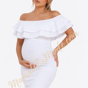 Vestido Materno Demi Elegante Doble Bobo