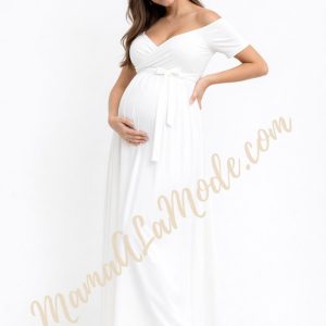 Vestido Materno Freya Estilo Princesa Elegante y Juvenil para Fiesta