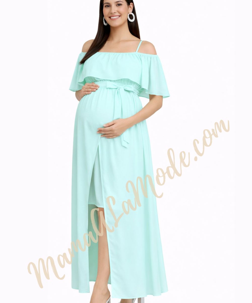 Vestido Materno y de Sesión de Fotos Gaela - Imagen 3
